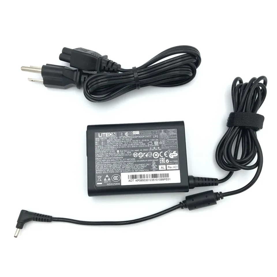 *Brand NEW*Genuine LiteOn 19V 3.42A 65W AC Power Adapter for Acer Aspire S5-371 S5-371T S5-391 Power